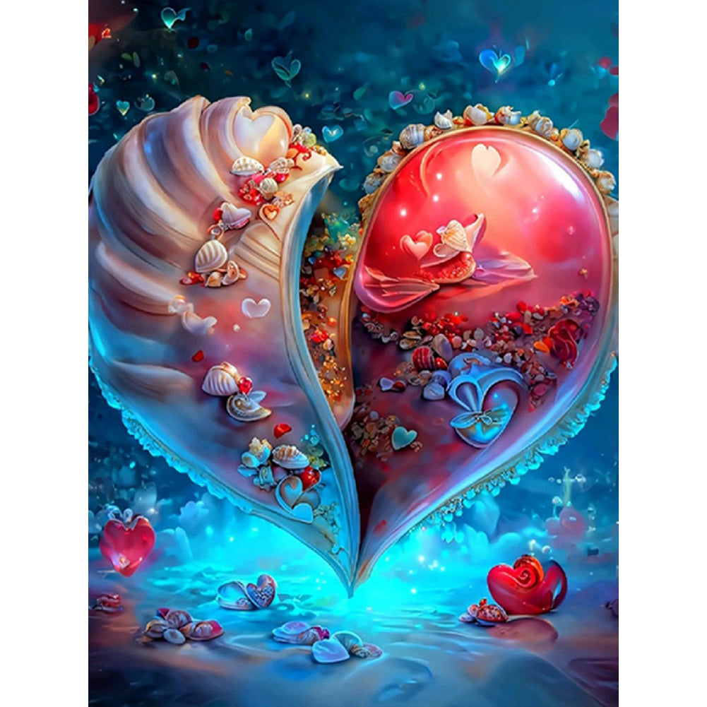 Love Shell - Full Round Drill Diamond Painting 30*40CM