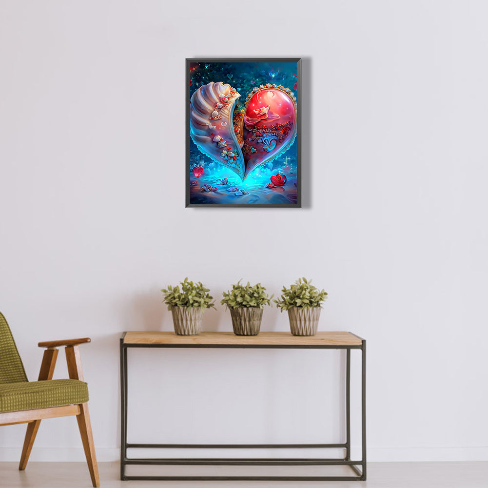 Love Shell - Full Round Drill Diamond Painting 30*40CM