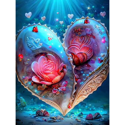 Love Shell - Full Round Drill Diamond Painting 30*40CM