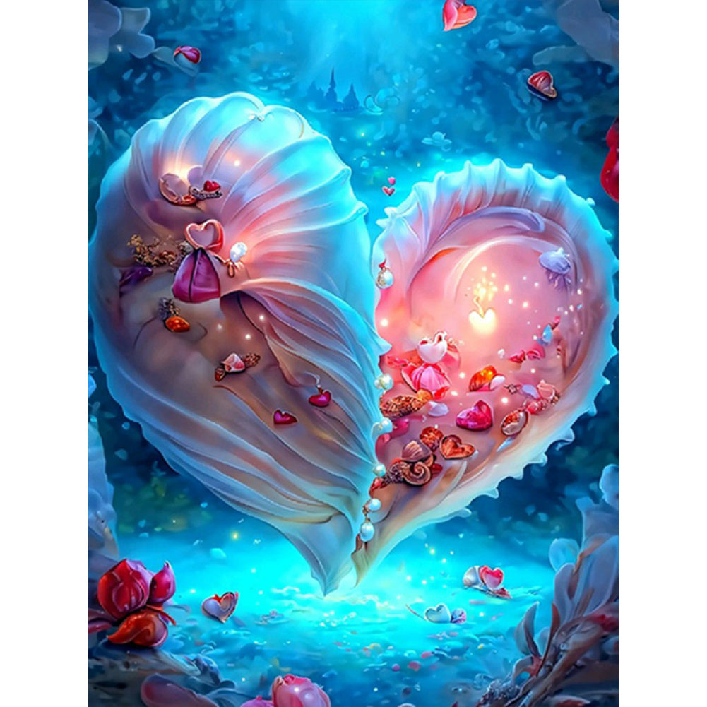 Love Shell - Full Round Drill Diamond Painting 30*40CM
