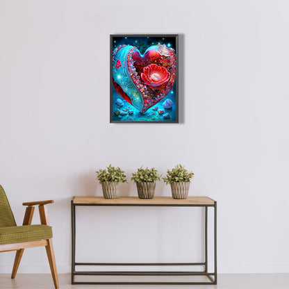 Love Shell - Full Round Drill Diamond Painting 30*40CM