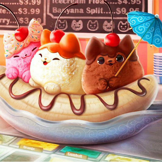 Dessert Animals - Full Square Drill Diamond Painting 30*30CM