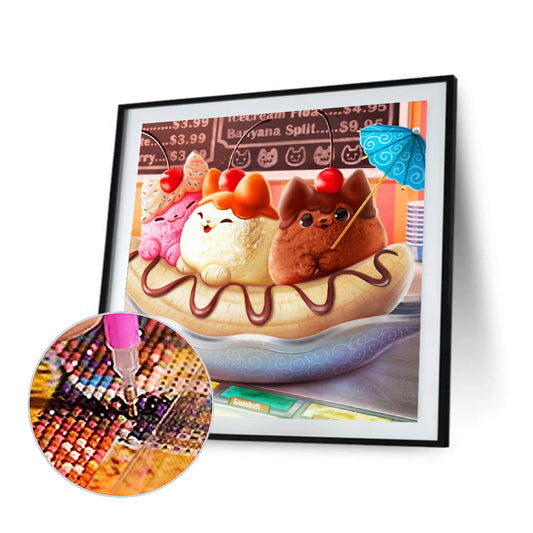 Dessert Animals - Full Square Drill Diamond Painting 30*30CM