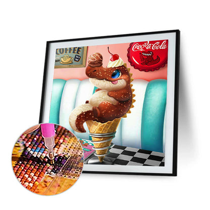 Dessert Animals - Full Square Drill Diamond Painting 30*30CM