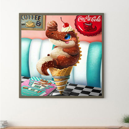Dessert Animals - Full Square Drill Diamond Painting 30*30CM