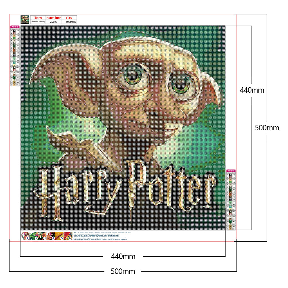 Hobbit - Full Round Drill Diamond Painting 50*50CM