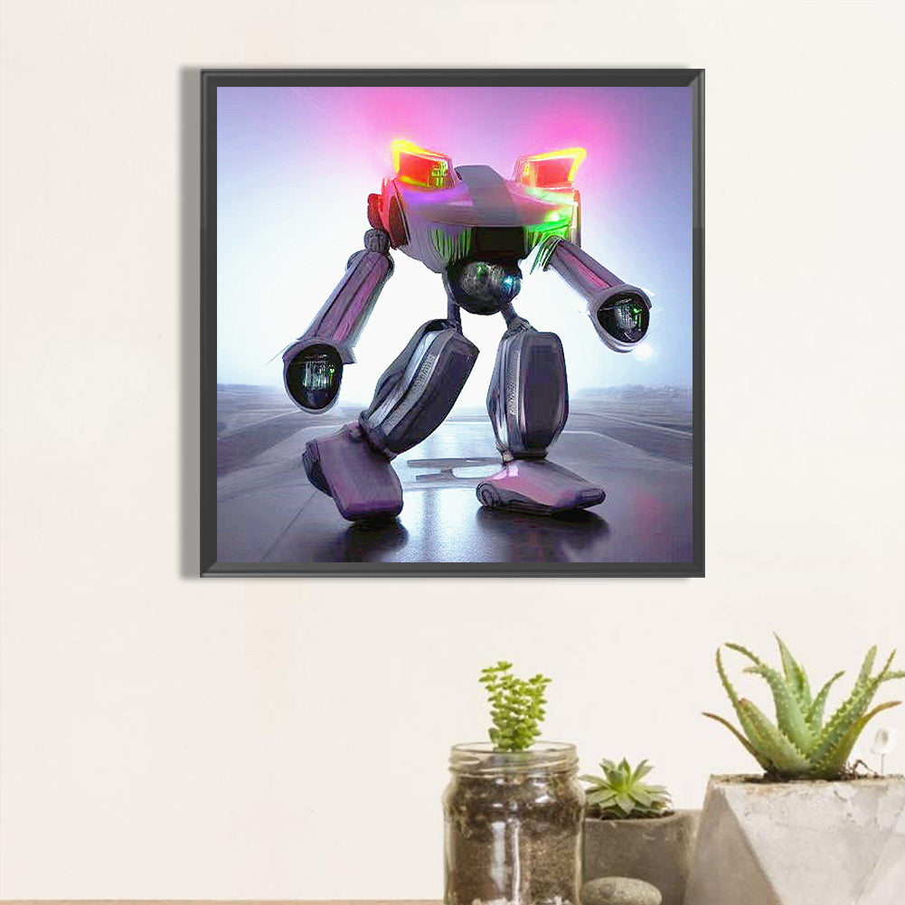 Robot - Full Round Drill Diamond Painting 30*30CM