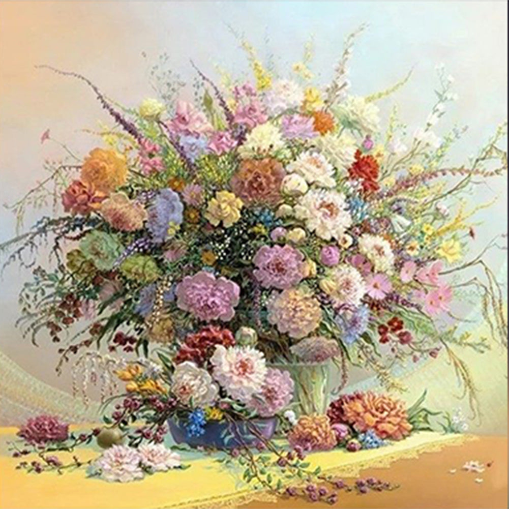 Classical Vase - Full Round Drill Diamond Painting 60*60CM