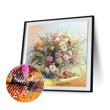 Classical Vase - Full Round Drill Diamond Painting 60*60CM