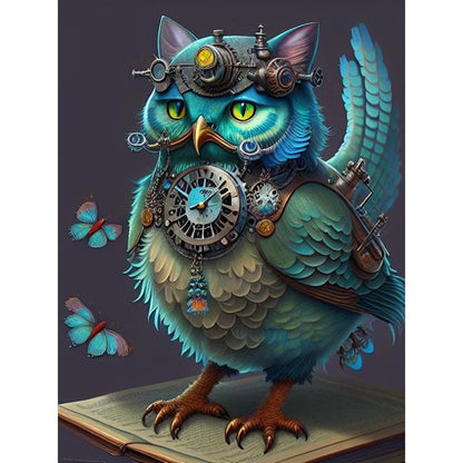 Owl -O630*40cm(picture) full-square drill diamond painting