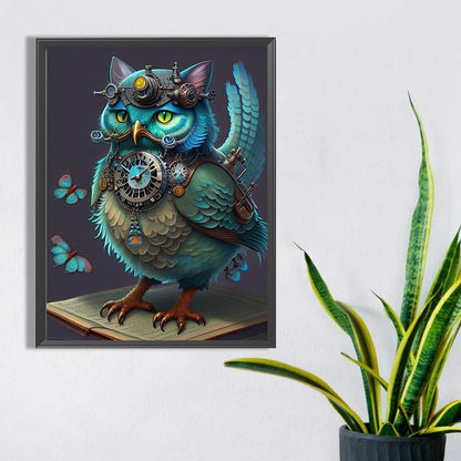 Owl -O630*40cm(picture) full-square drill diamond painting