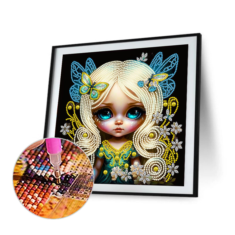 Elf Girl - Special Shaped Drill Diamond Painting 30*30CM