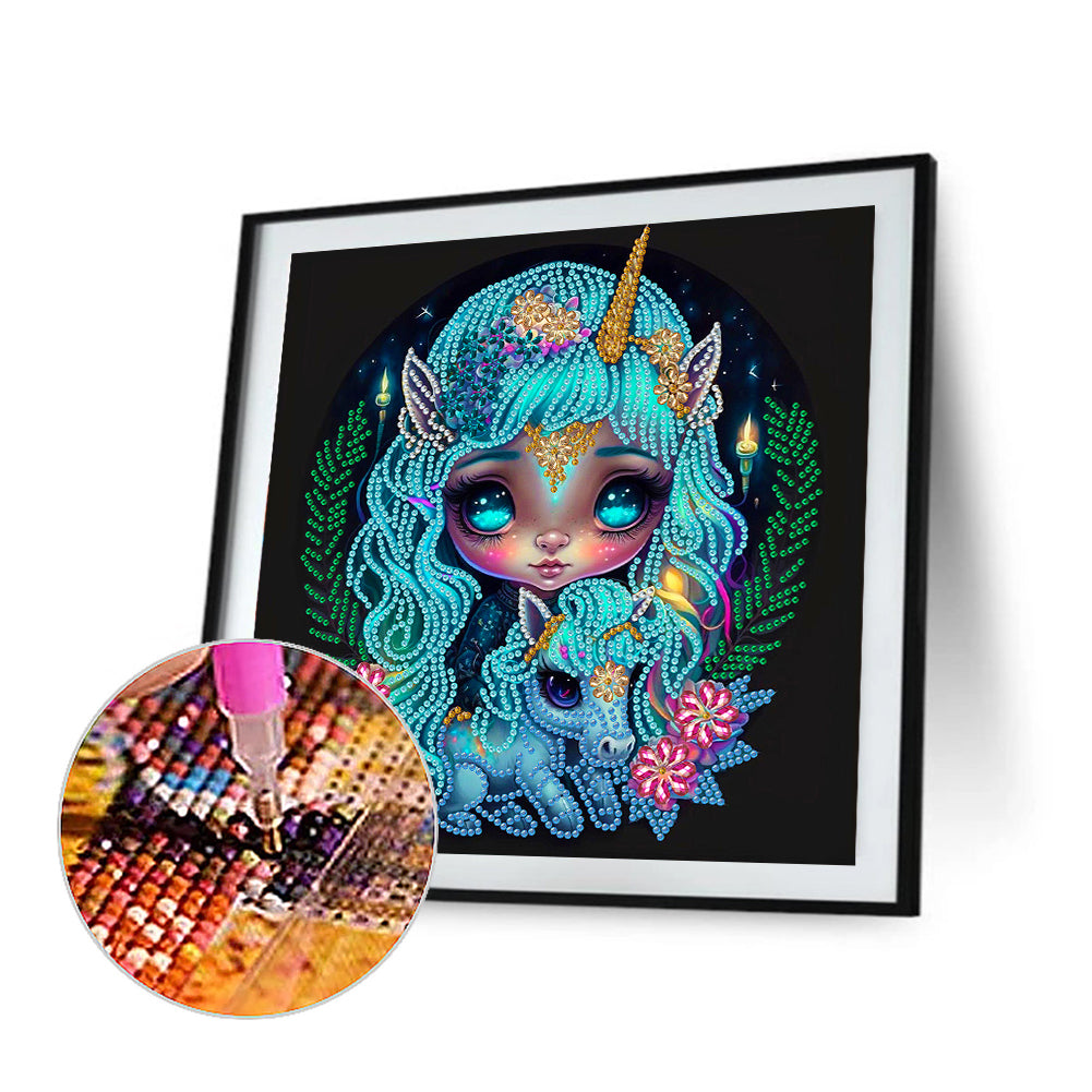 Elf Girl - Special Shaped Drill Diamond Painting 30*30CM