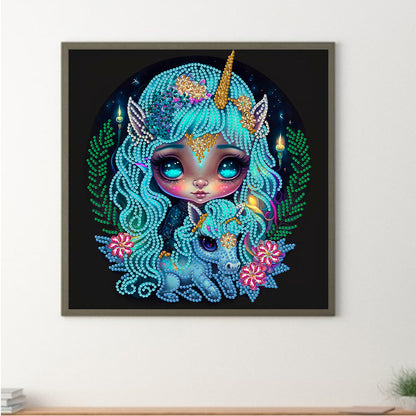 Elf Girl - Special Shaped Drill Diamond Painting 30*30CM