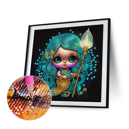 Elf Girl - Special Shaped Drill Diamond Painting 30*30CM