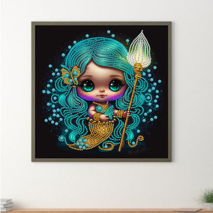 Elf Girl - Special Shaped Drill Diamond Painting 30*30CM