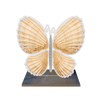 DIY Crystal Diamond Ornament Art Crafts Wooden Point Drilling Ornament Kids Gift