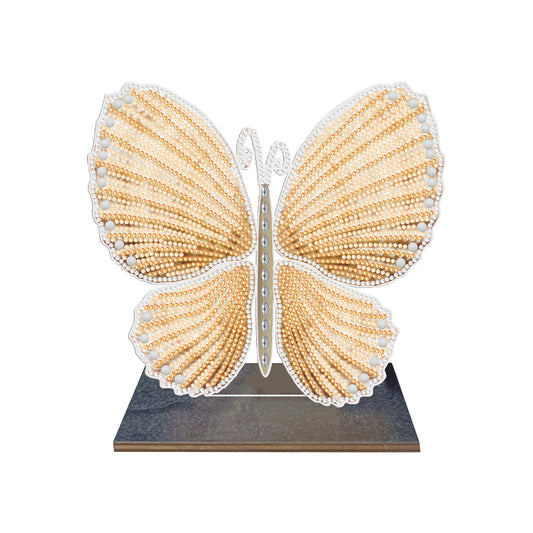 DIY Crystal Diamond Ornament Art Crafts Wooden Point Drilling Ornament Kids Gift