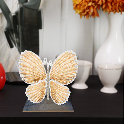 DIY Crystal Diamond Ornament Art Crafts Wooden Point Drilling Ornament Kids Gift