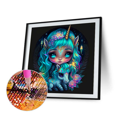 Elf Girl - Full Round Drill Diamond Painting 60*60CM