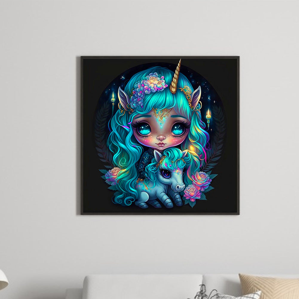 Elf Girl - Full Round Drill Diamond Painting 60*60CM