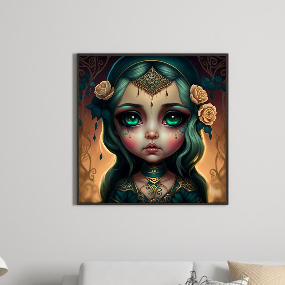 Elf Girl - Full Round Drill Diamond Painting 30*30CM