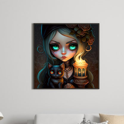 Elf Girl - Full Round Drill Diamond Painting 30*30CM