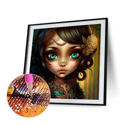 Elf Girl - Full Round Drill Diamond Painting 30*30CM