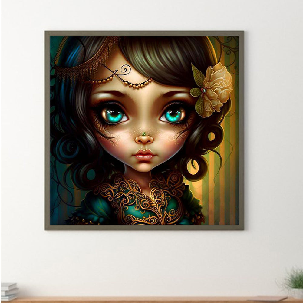 Elf Girl - Full Round Drill Diamond Painting 30*30CM