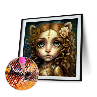 Elf Girl - Full Round Drill Diamond Painting 30*30CM