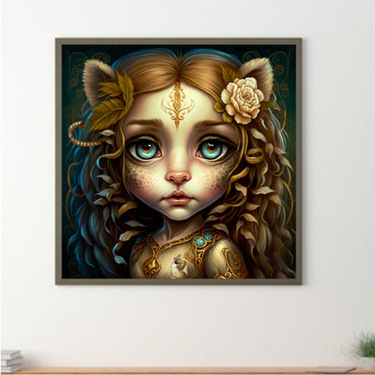 Elf Girl - Full Round Drill Diamond Painting 30*30CM