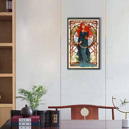 Princess Merida 30*50cm(canvas) full round drill diamond painting