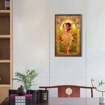 Princess Belle - Full Round Drill Diamond Painting 30*50CM