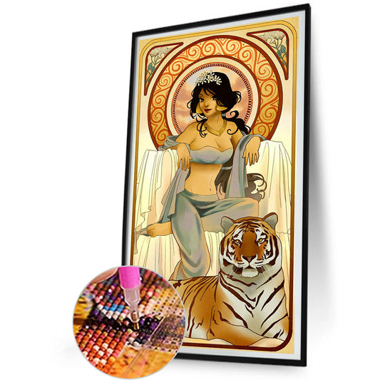 Princess Jasmine - Full Round Drill Diamond Painting 30*50CM