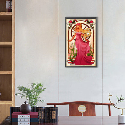 Princess Aurora - Full Round Drill Diamond Painting 30*50CM