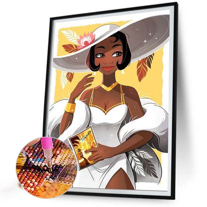 Disney Princess Tiana - Full Square Drill Diamond Painting 30*40CM