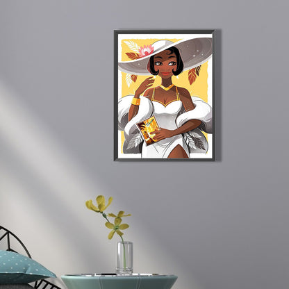 Disney Princess Tiana - Full Square Drill Diamond Painting 30*40CM