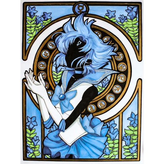 Sailor Moon - Full Round Drill Diamond Painting 30*40CM