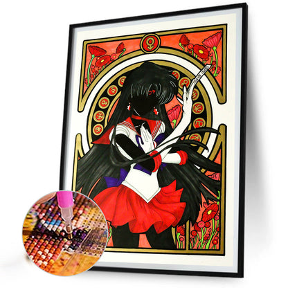 Sailor Moon - Full Round Drill Diamond Painting 30*40CM