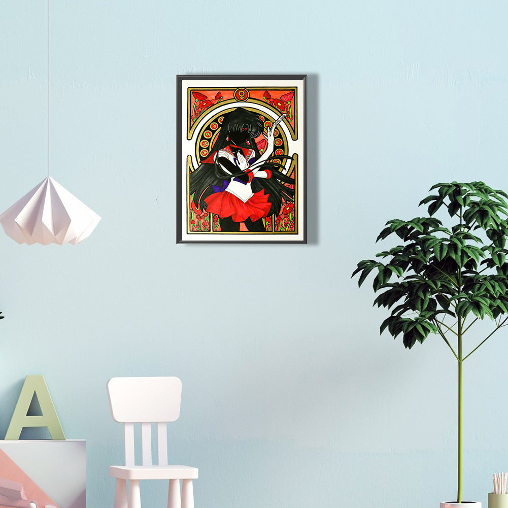 Sailor Moon - Full Round Drill Diamond Painting 30*40CM
