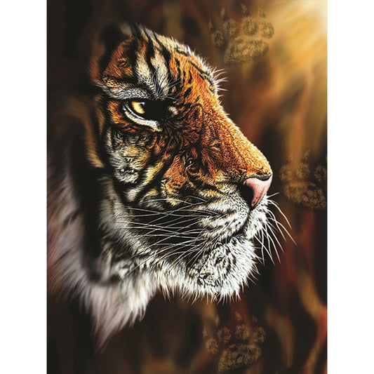 Tiger - Full Square Drill Diamond Painting 50*60CM