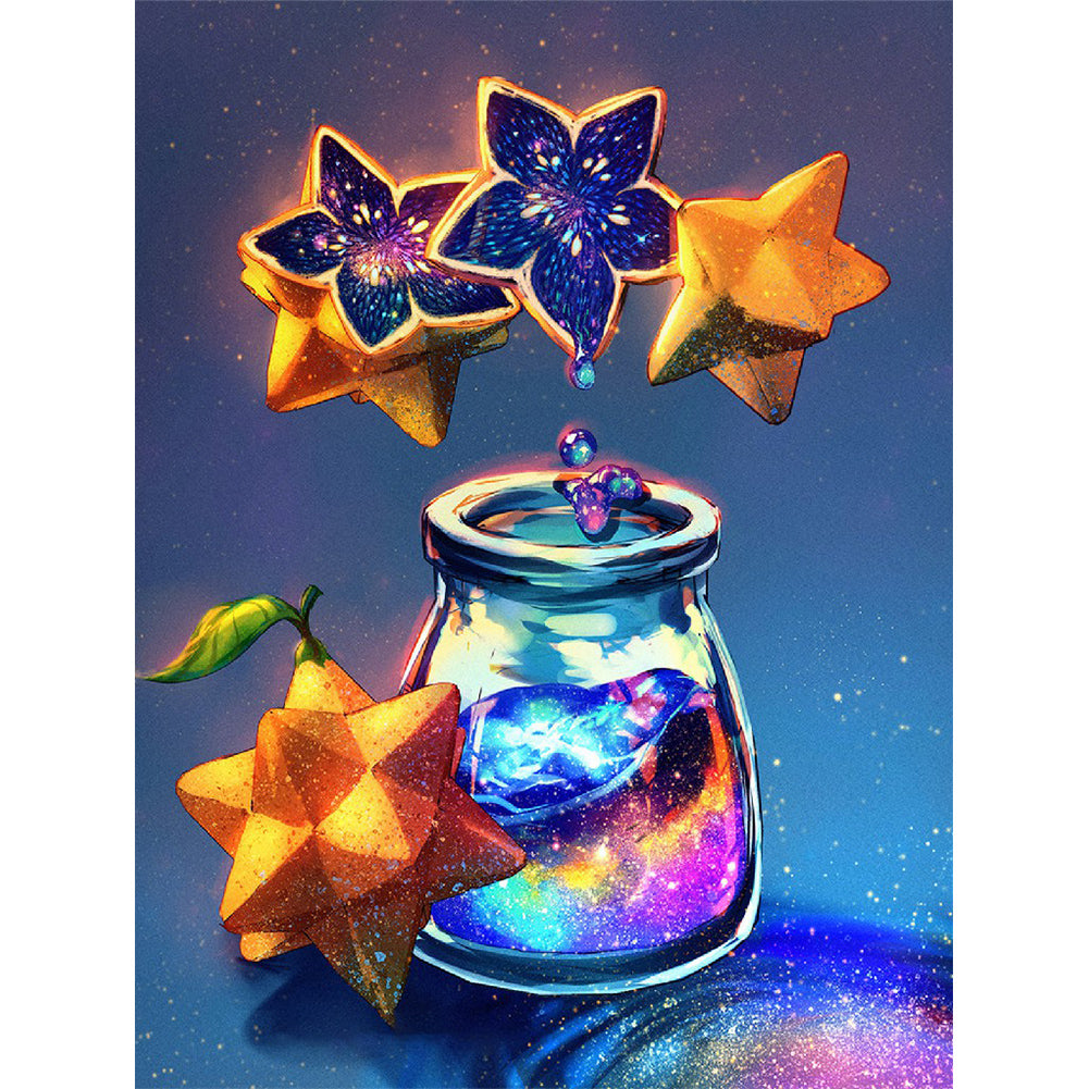 Star Cup - Full Round Drill Diamond Painting 30*40CM