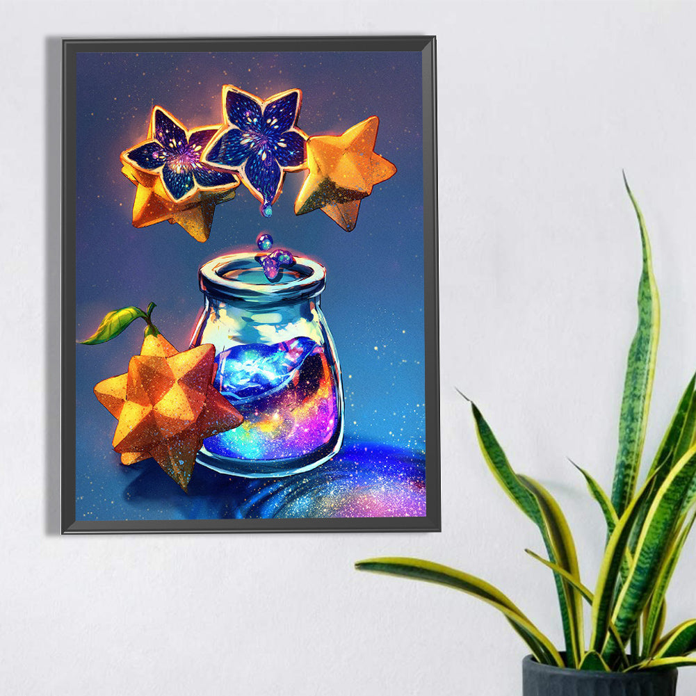 Star Cup - Full Round Drill Diamond Painting 30*40CM