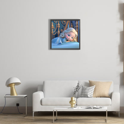 Princess Aisha Cartoon Version - Full Round Drill Diamond Painting 30*30CM