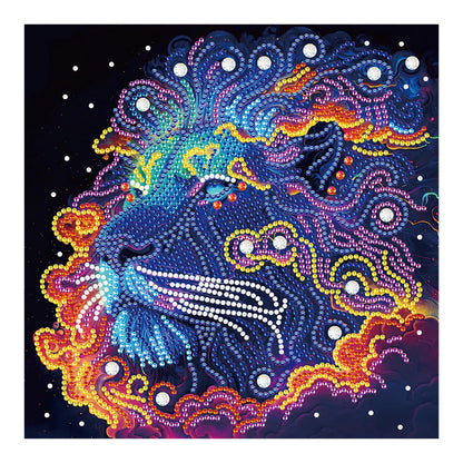 Color Lion - Special Shaped Drill Diamond Painting 30*30CM