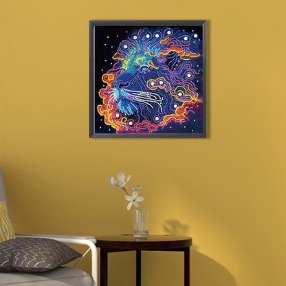 Color Lion - Special Shaped Drill Diamond Painting 30*30CM
