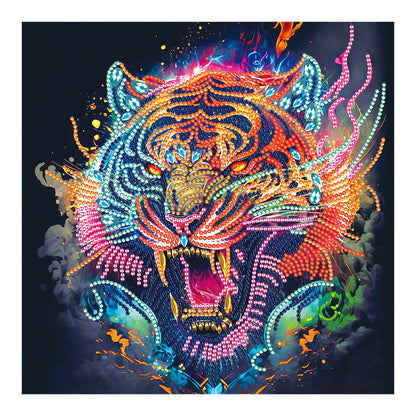 Color Tiger - Special Shaped Drill Diamond Painting 30*30CM