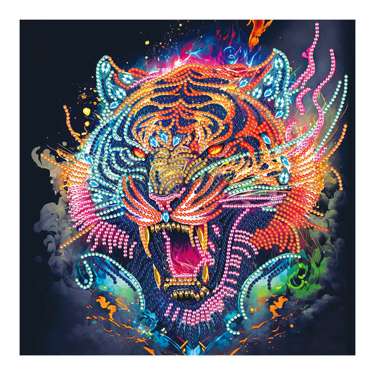 Color Tiger - Special Shaped Drill Diamond Painting 30*30CM