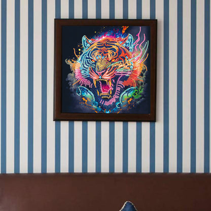 Color Tiger - Special Shaped Drill Diamond Painting 30*30CM