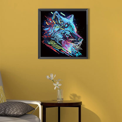 Color Wolf - Special Shaped Drill Diamond Painting 30*30CM